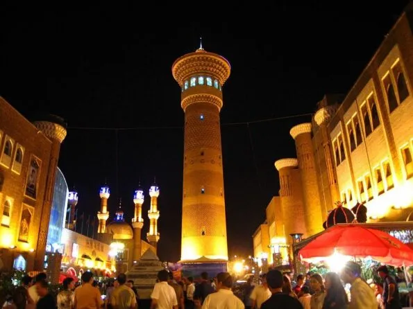 The Grand Bazaar is one of the best things to do in Urumqi, China.