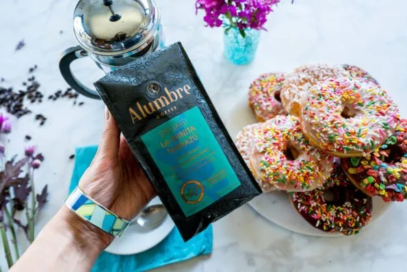 A small-batch, artisan coffee that you can buy online - Alumbre Coffee.