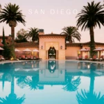 Break from the beach at these best hotel pools in San Diego. They have ocean views, waterslides, cocktails served poolside, parties, kids pools, and more vacation fun.