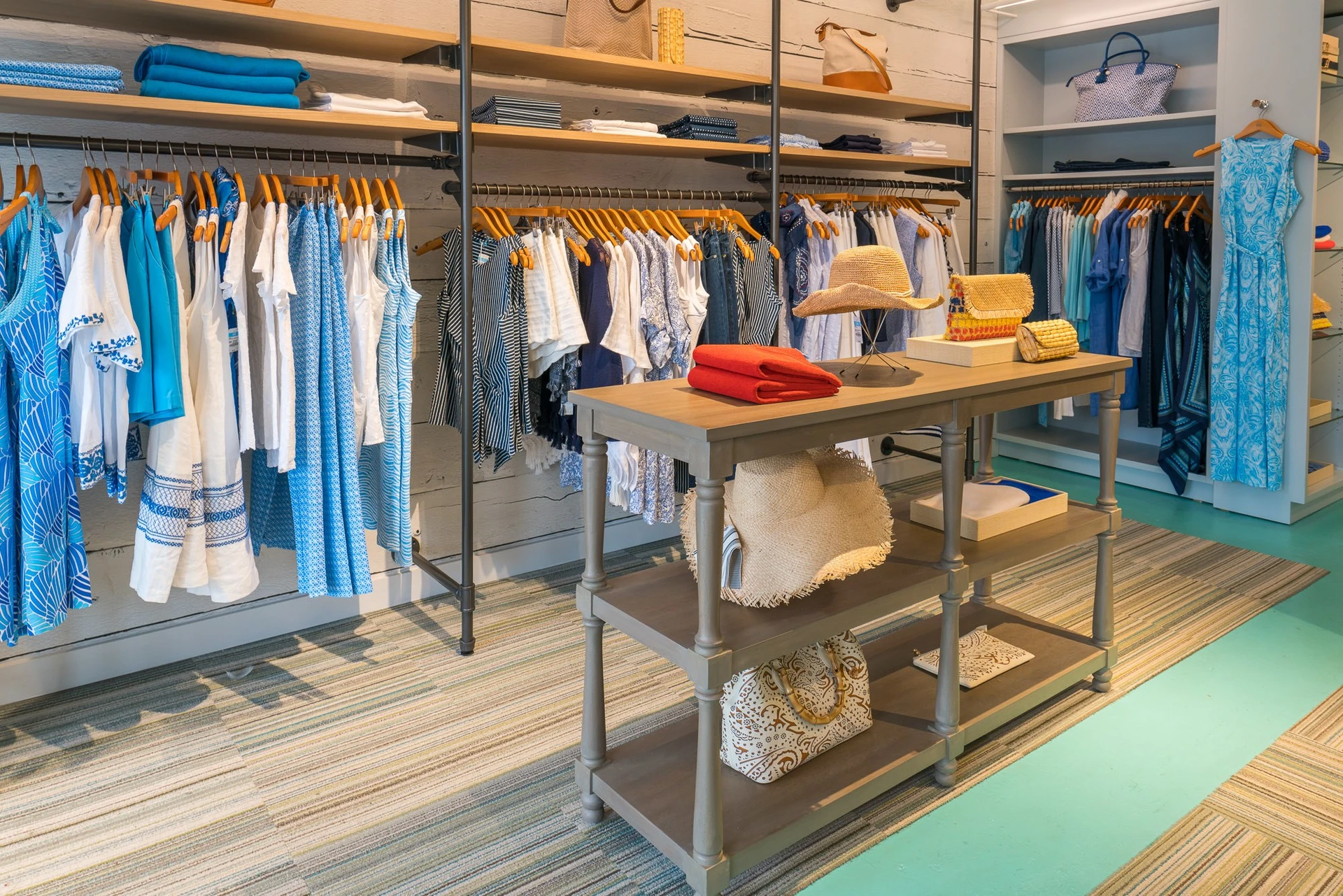 A peek inside the J.McLaughlin store in La Jolla.