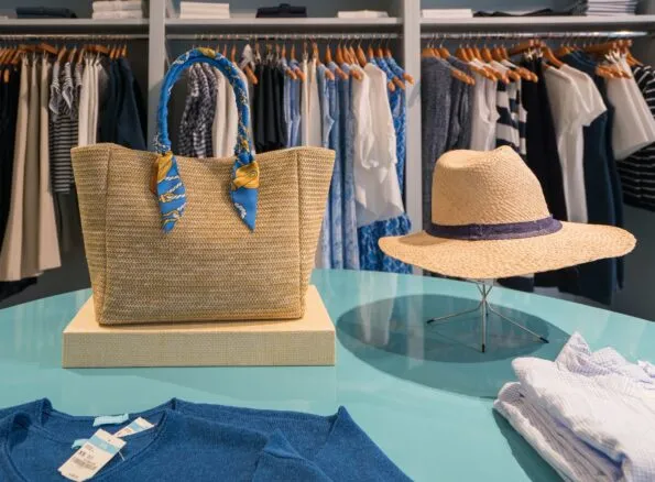 J.McLaughlin in La Jolla has a range of great hats and handbags.