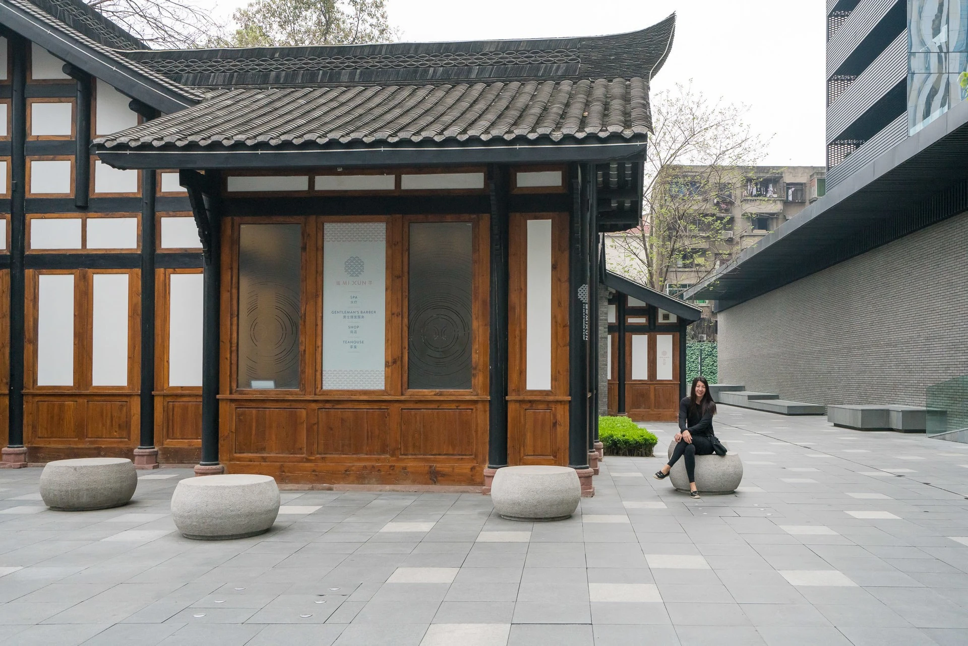 The Mi Xun spa at The Temple House in Chengdu.