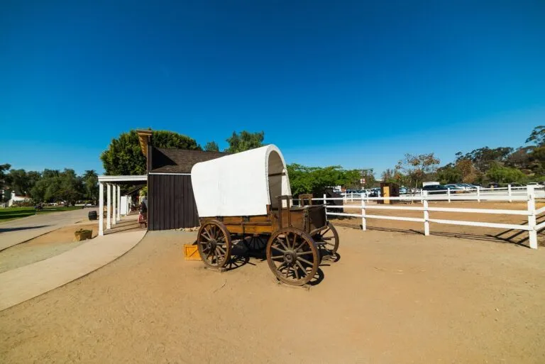 A carriage in Old Town San Diego,