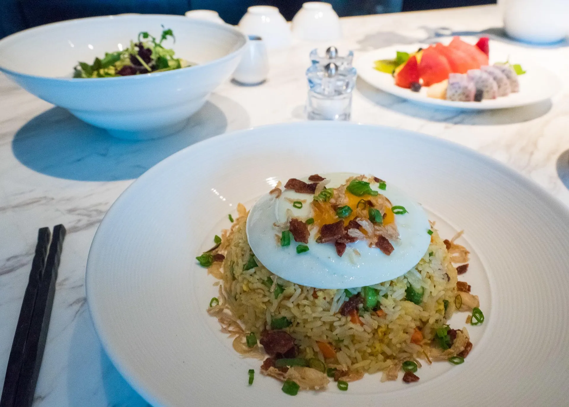 Fried rice at The Temple House in Chengdu.