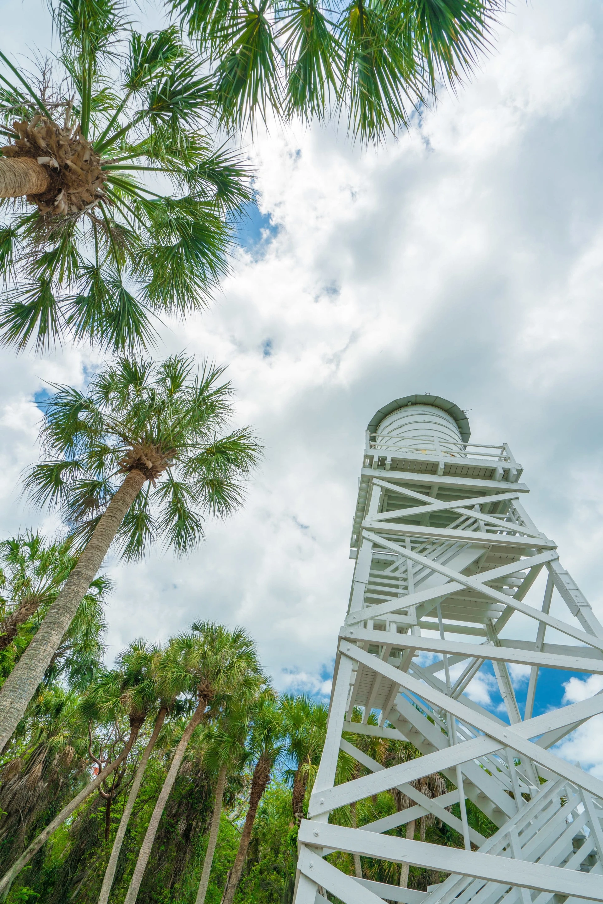 The Cabbage Key water tower as seen during a Captiva Cruises tour.