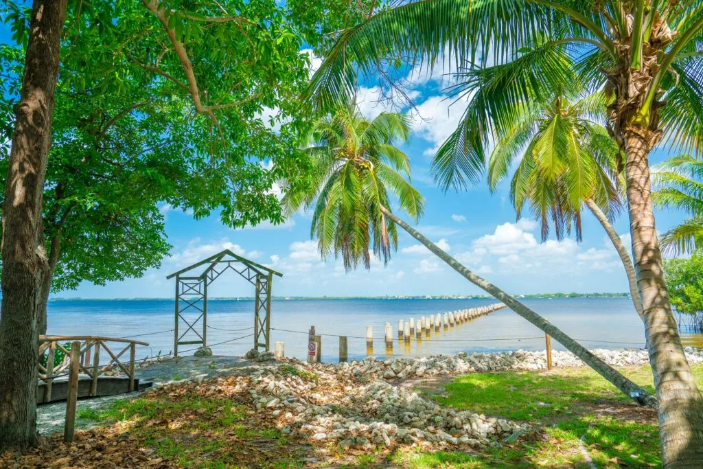 The Edison & Ford Winter Estates in Fort Myers, Florida has gorgeous water views.