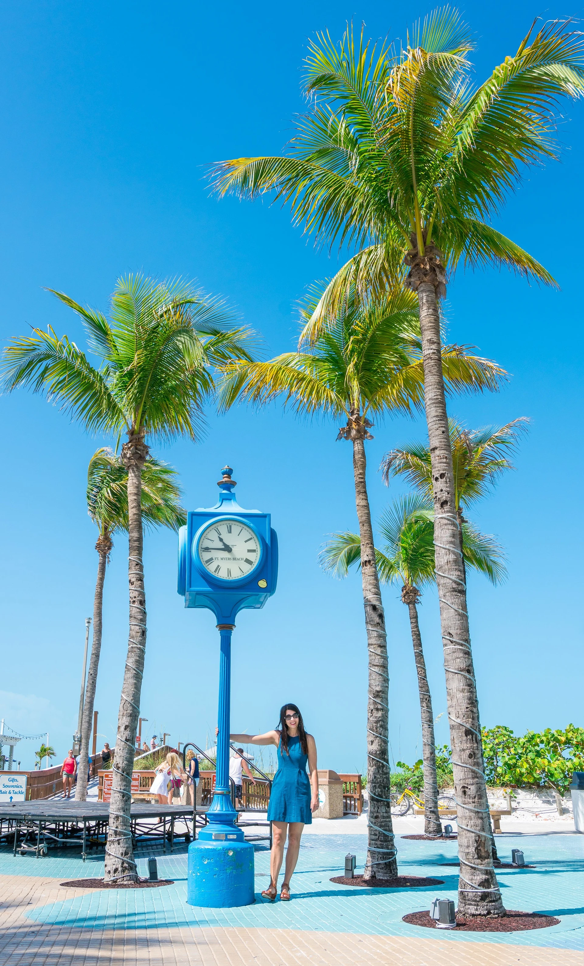 A visit to Times Square is a fun thing to do in Fort Myers Beach.