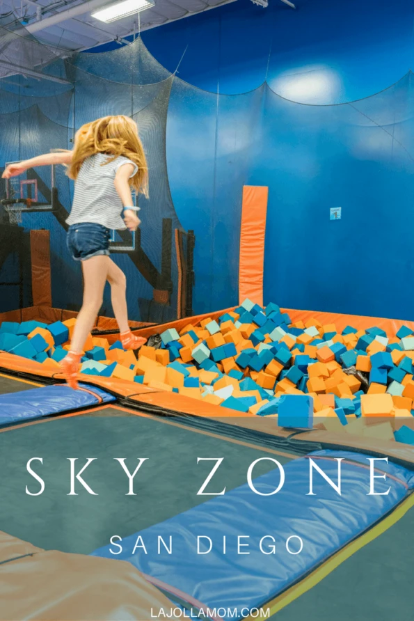Let the kids bounce off energy at a Sky Zone trampoline park. There are two in San Diego.