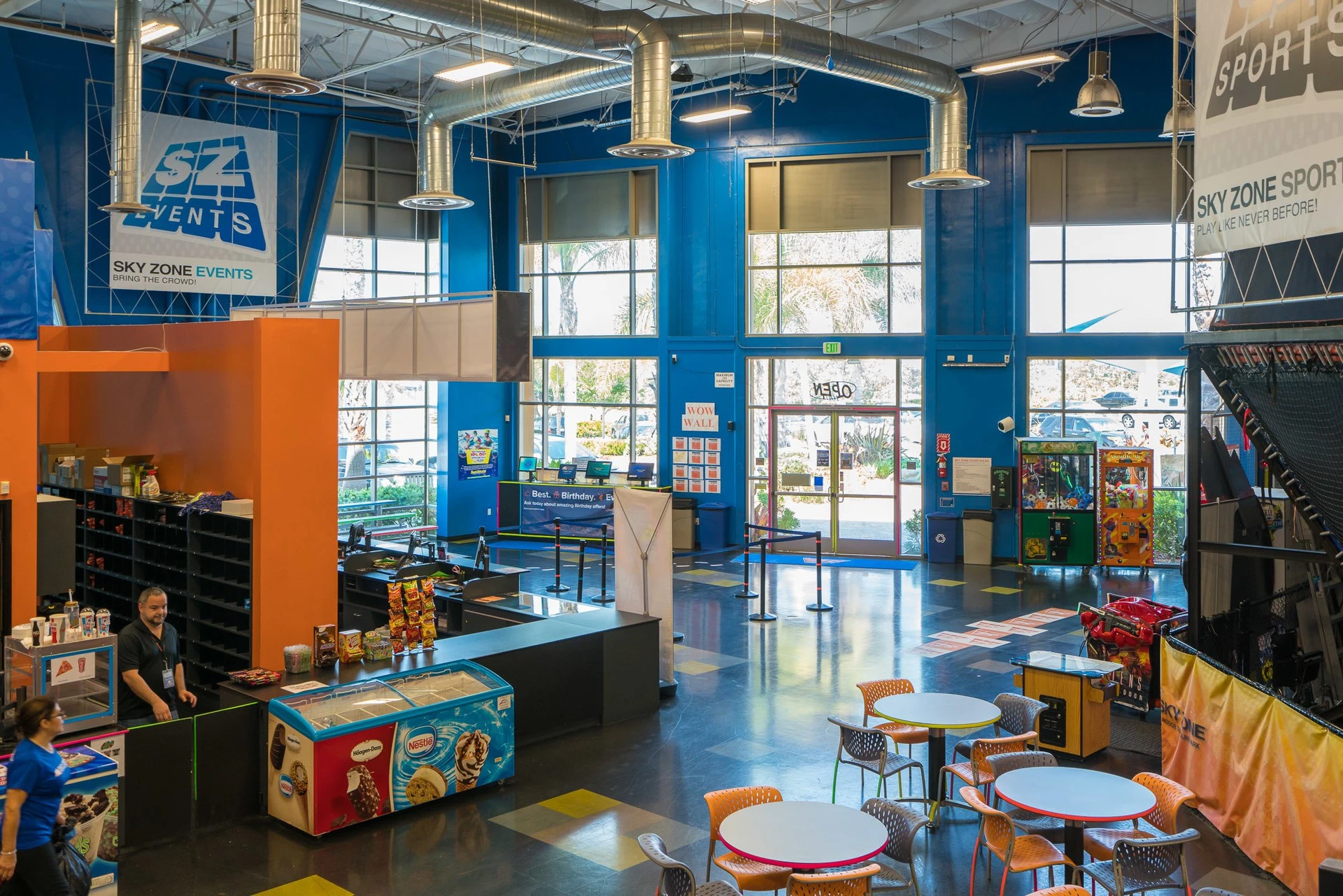 Sky Zone is a trampoline park in San Diego your kids will love.