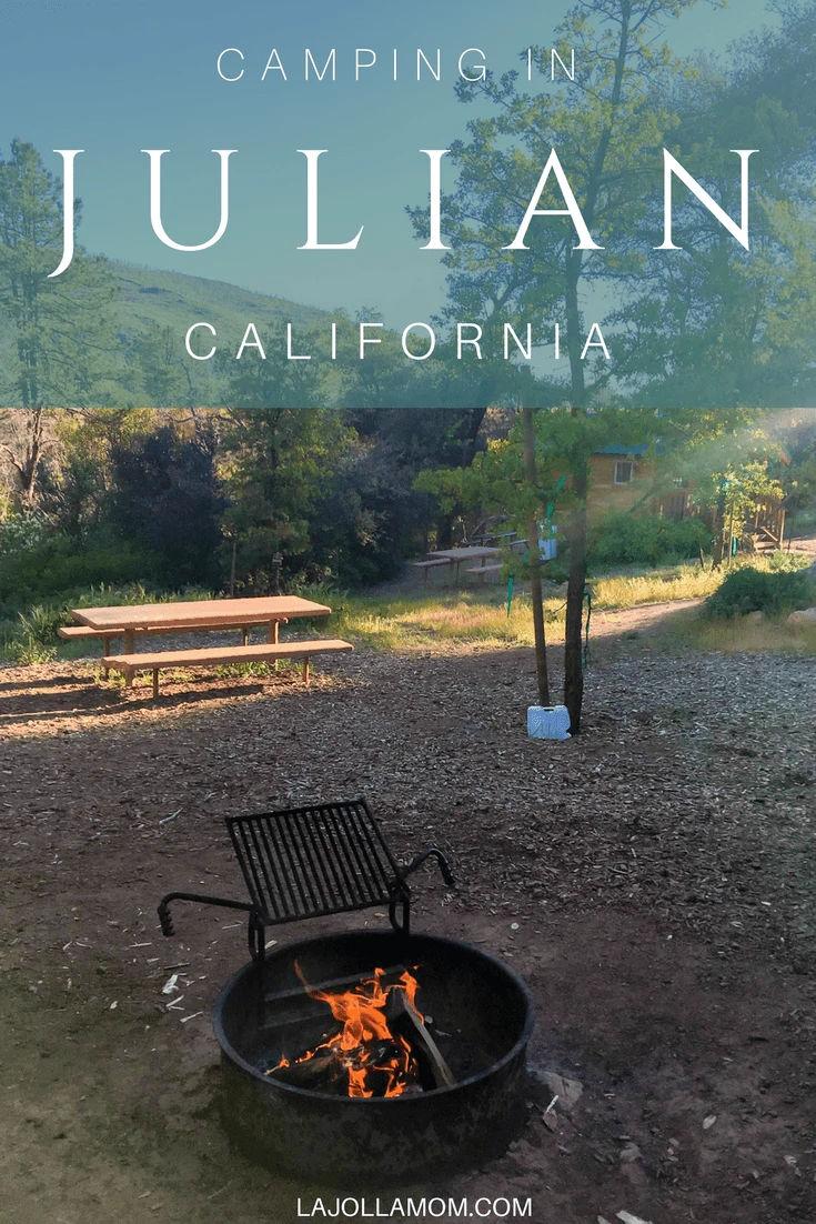 Go camping in Julian at William Heise County Park, just a few minutes from the historic downtown area.