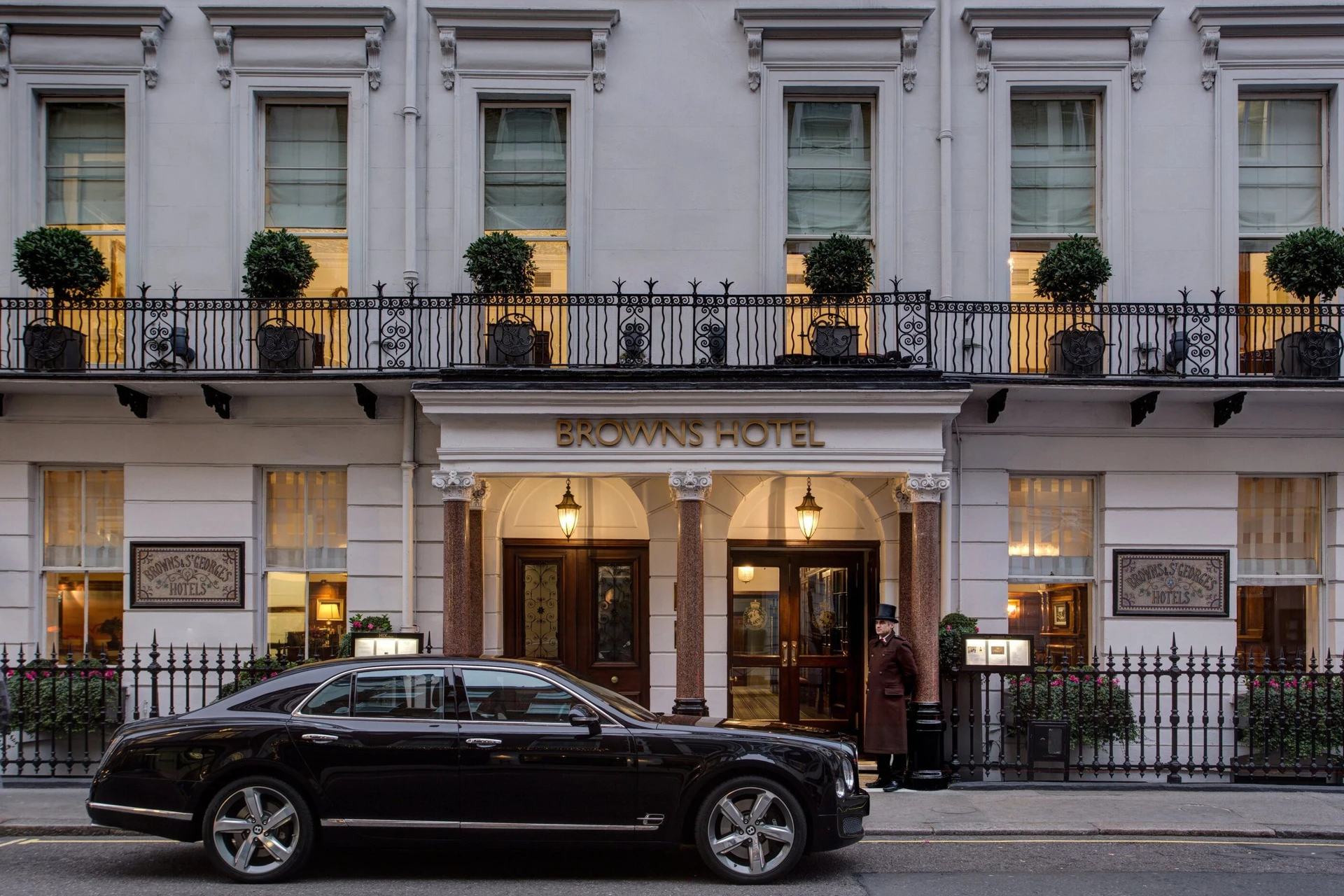 Brown's Hotel is one of the best luxury hotels in London.