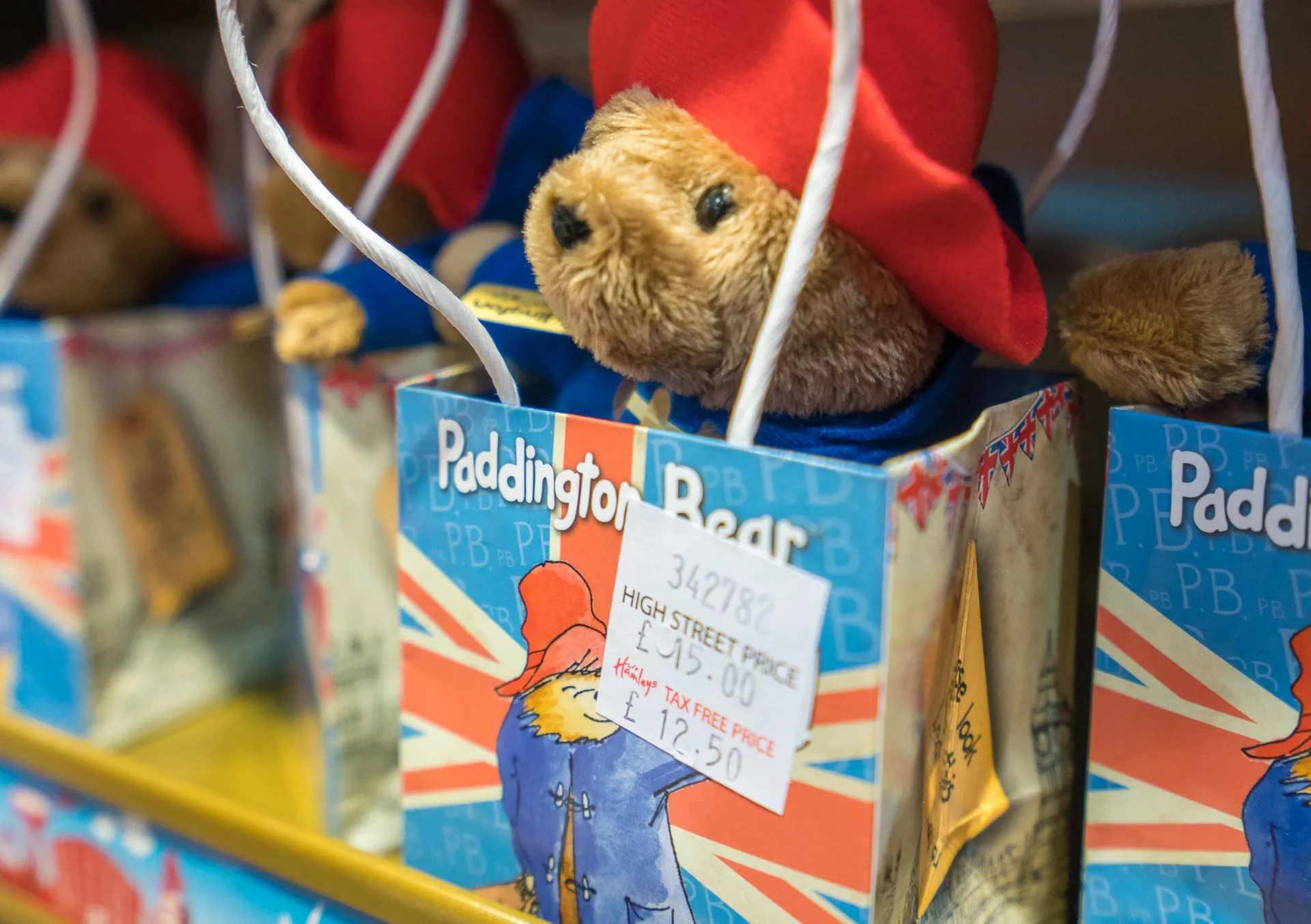 Hamley's inside Heathrow Airport has duty free toys.