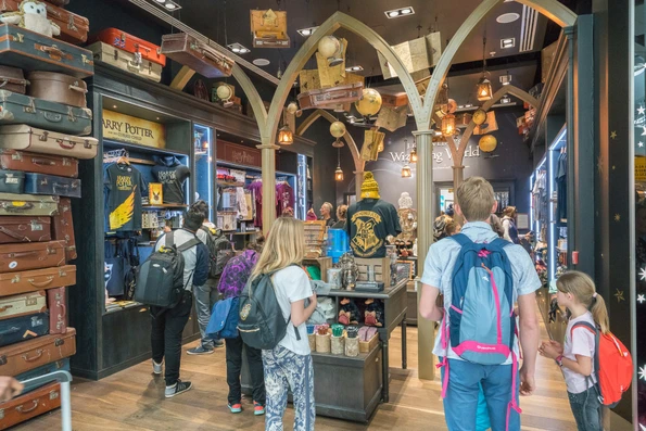 The Harry Potter shop at Heathrow Airport Terminal 5.