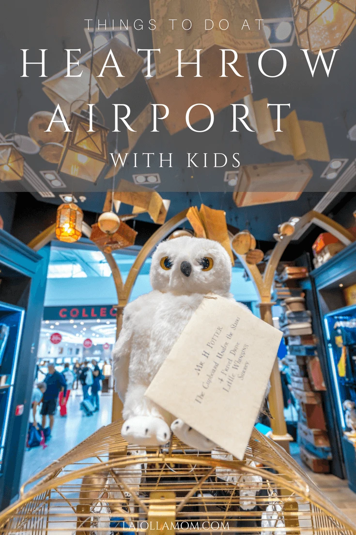 Stop into The Harry Potter Shop in London Heathrow Airport's Terminal 5.