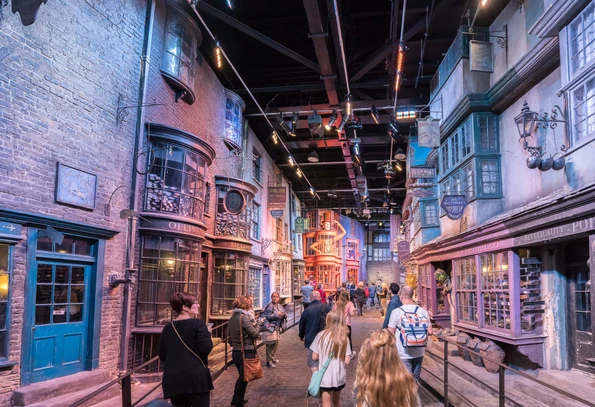 Diagon Alley at Warner Bros. Studio Tour London