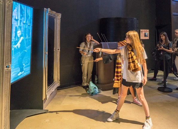 Learn how to use a wand like Harry Potter at the Warner Bros. Studios Tour London.