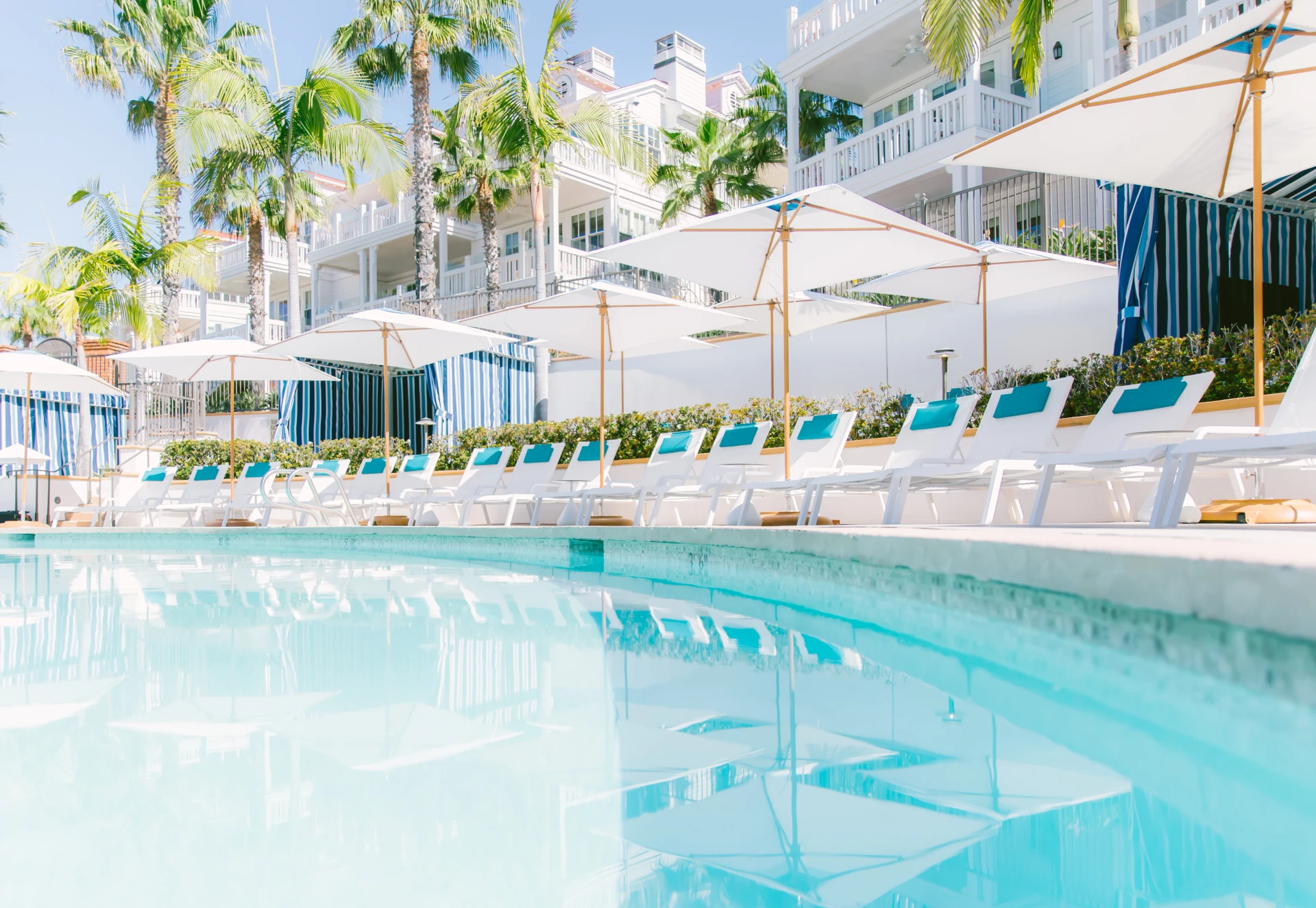 Beach Village at The Del Oval Pool.