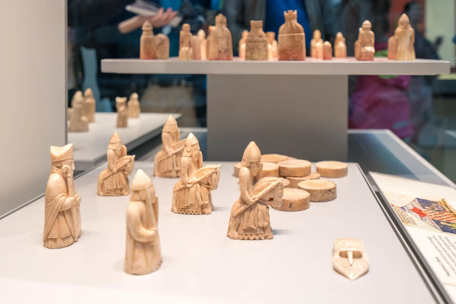 Kids will love the Lewis Chessmen at the British Museum, most famous chess sets in the world.
