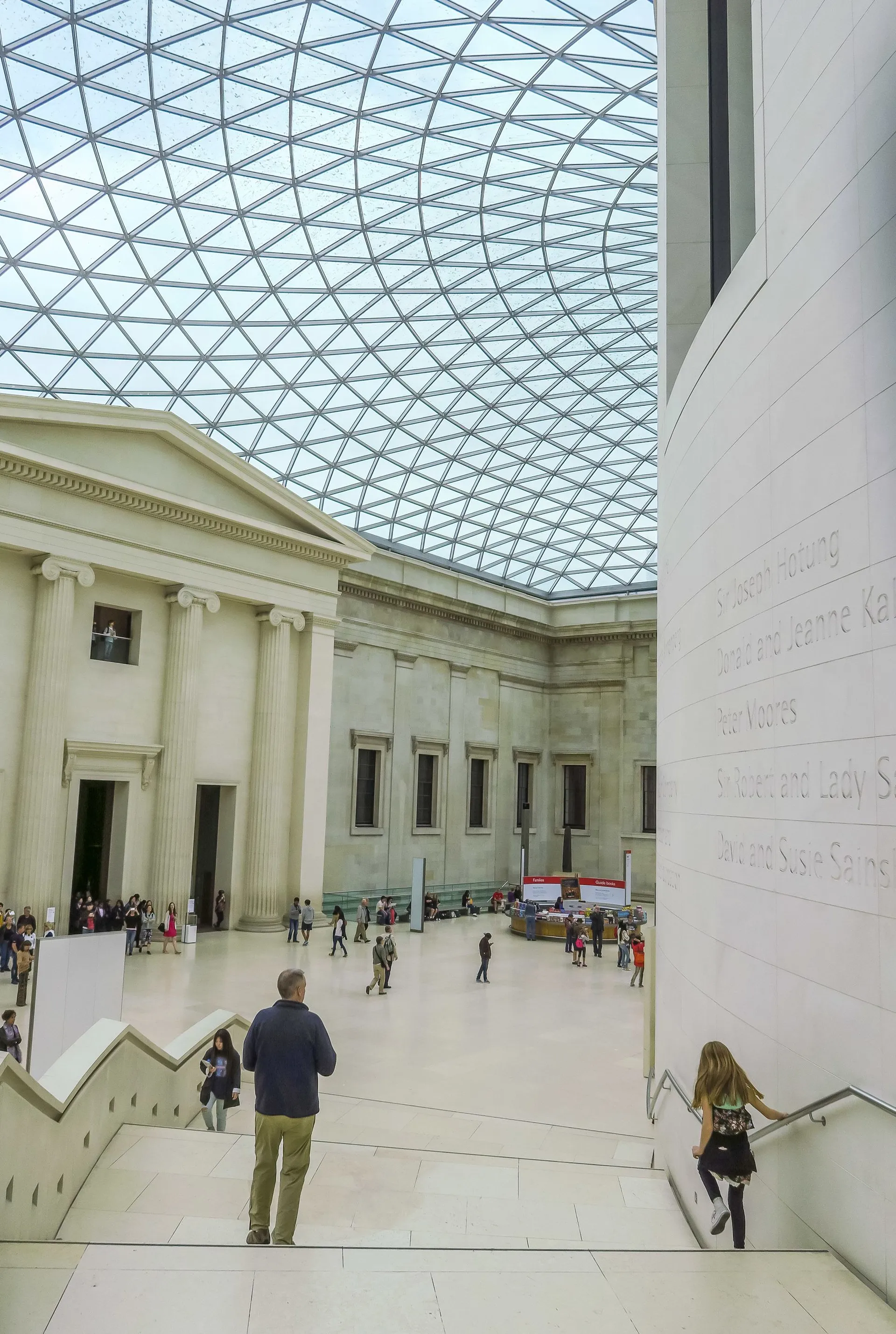 When visiting London with kids the British Museum is a must.