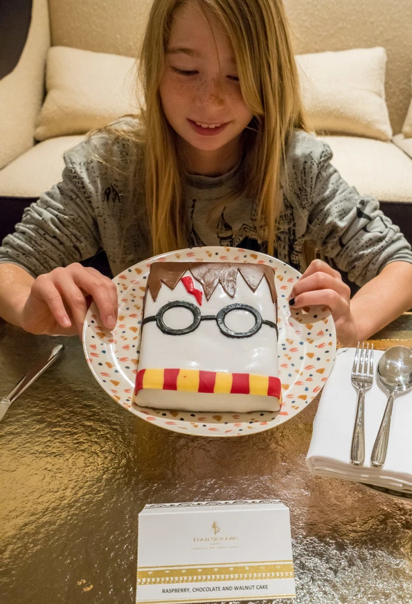 An amazing Harry Potter cake made by Four Seasons Hotel London at Ten Trinity Square.