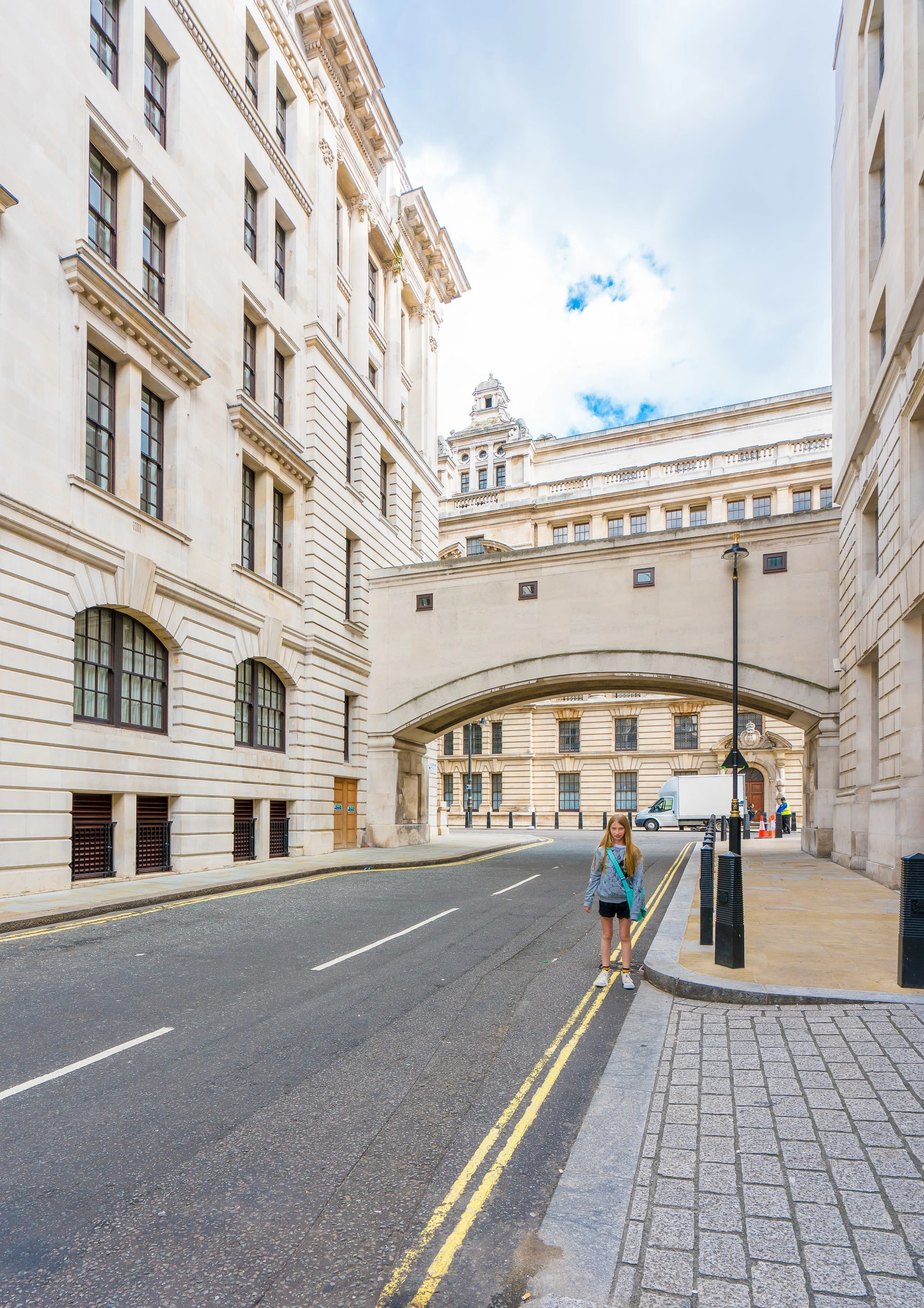This area of New Scotland Yard in London is the entrance to the Ministry of Magic in the Harry Potter movies.