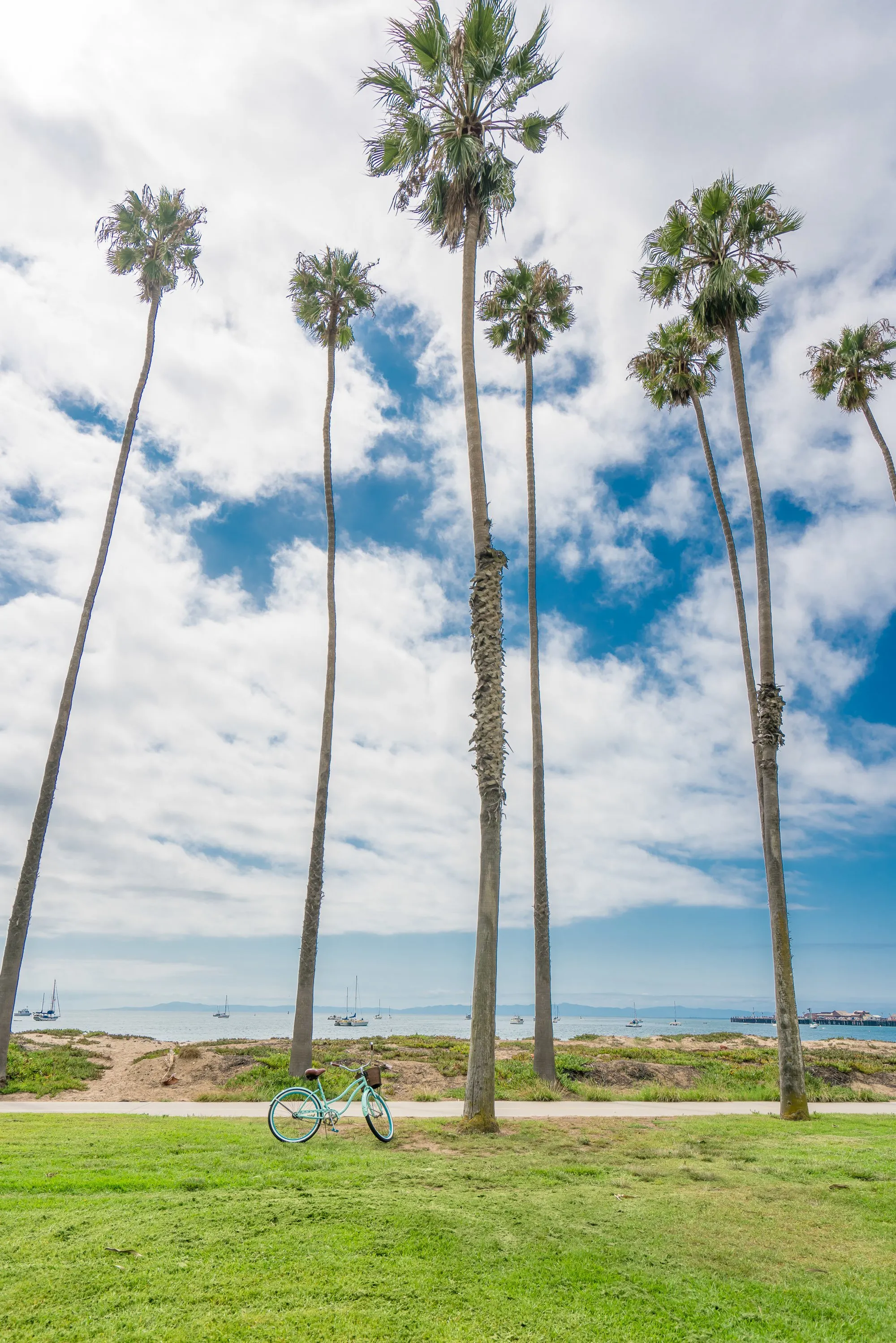 One of the best things to do in Santa Barbara is ride bikes along the beach. I explored on one of Hotel Indigo's bikes.