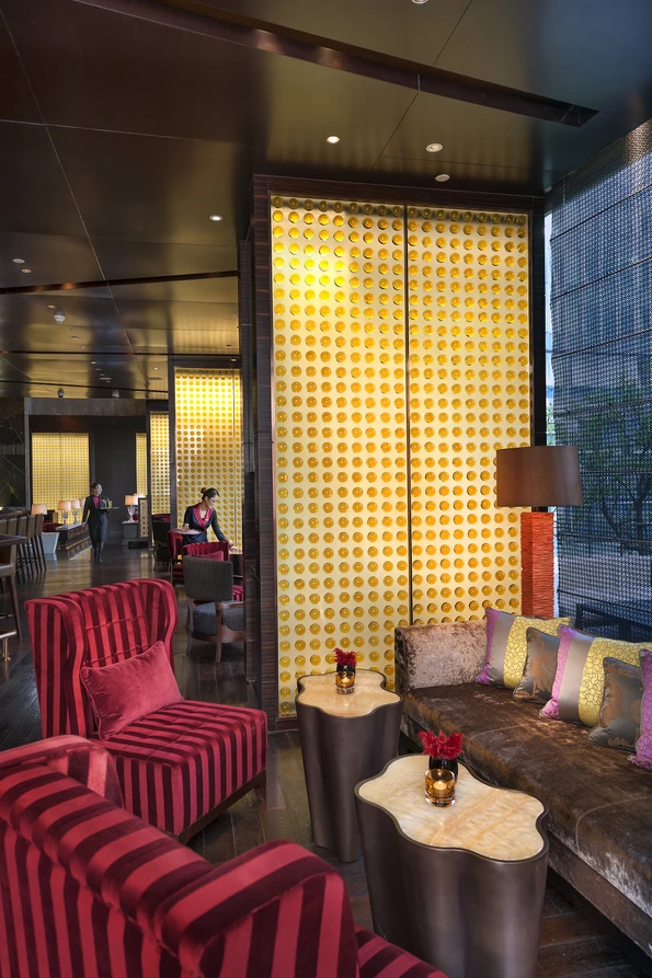 Fine dining at Mandarin Oriental Pudong, Shanghai at Qi Bar