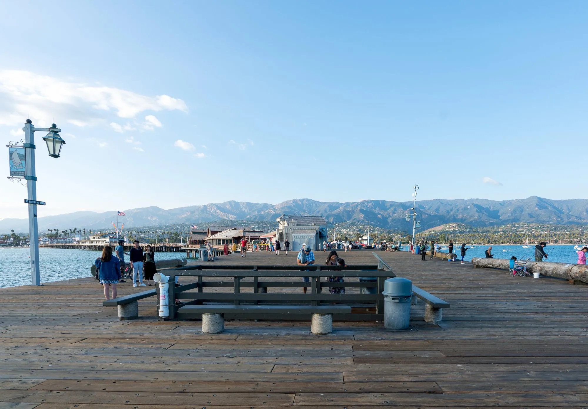 Stearns Wharf is Santa Barbara's top attraction.