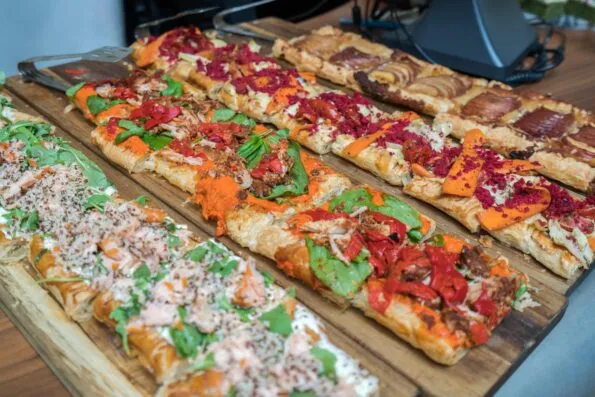 Yes, the food is excellent at the British Museum. Try the Pizzeria (pictured here) or The Great Court.