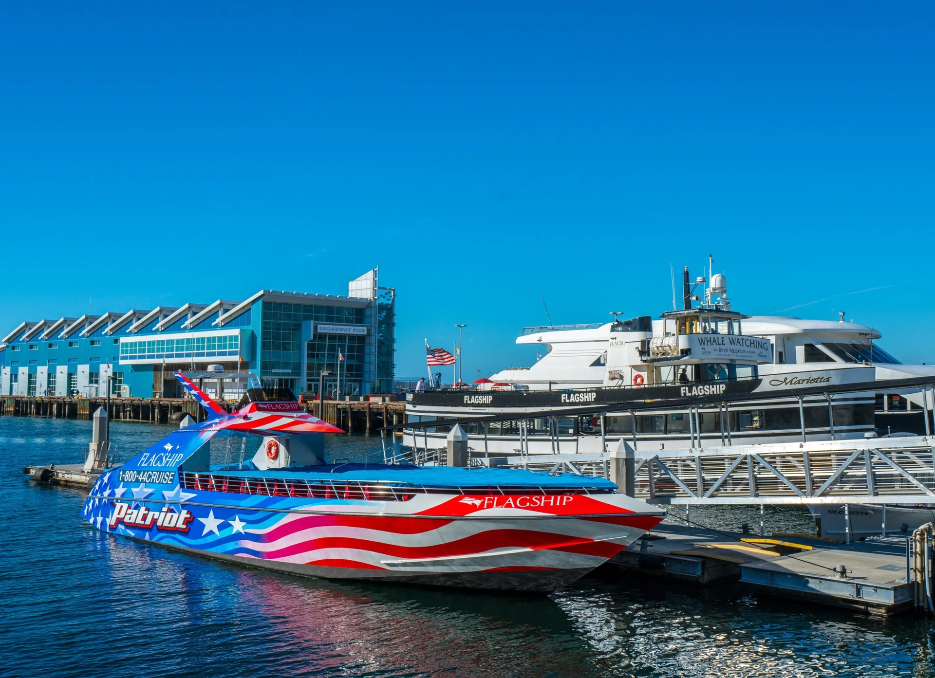 Top things to do in San Diego include bay tours on the Patriot Jet Boat.