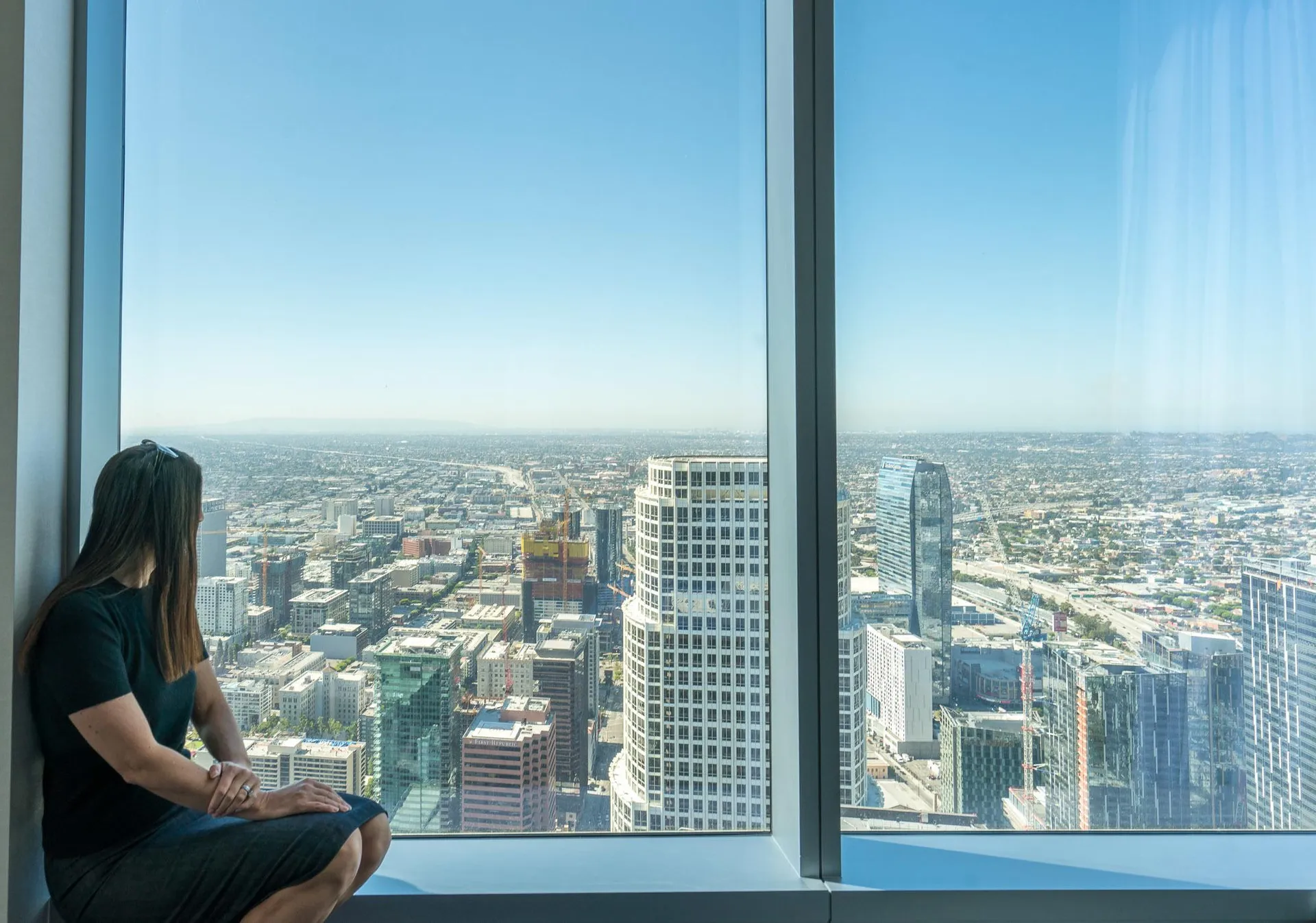 The views from InterContinental Los Angeles Downtown span for miles to the coast and beyond.