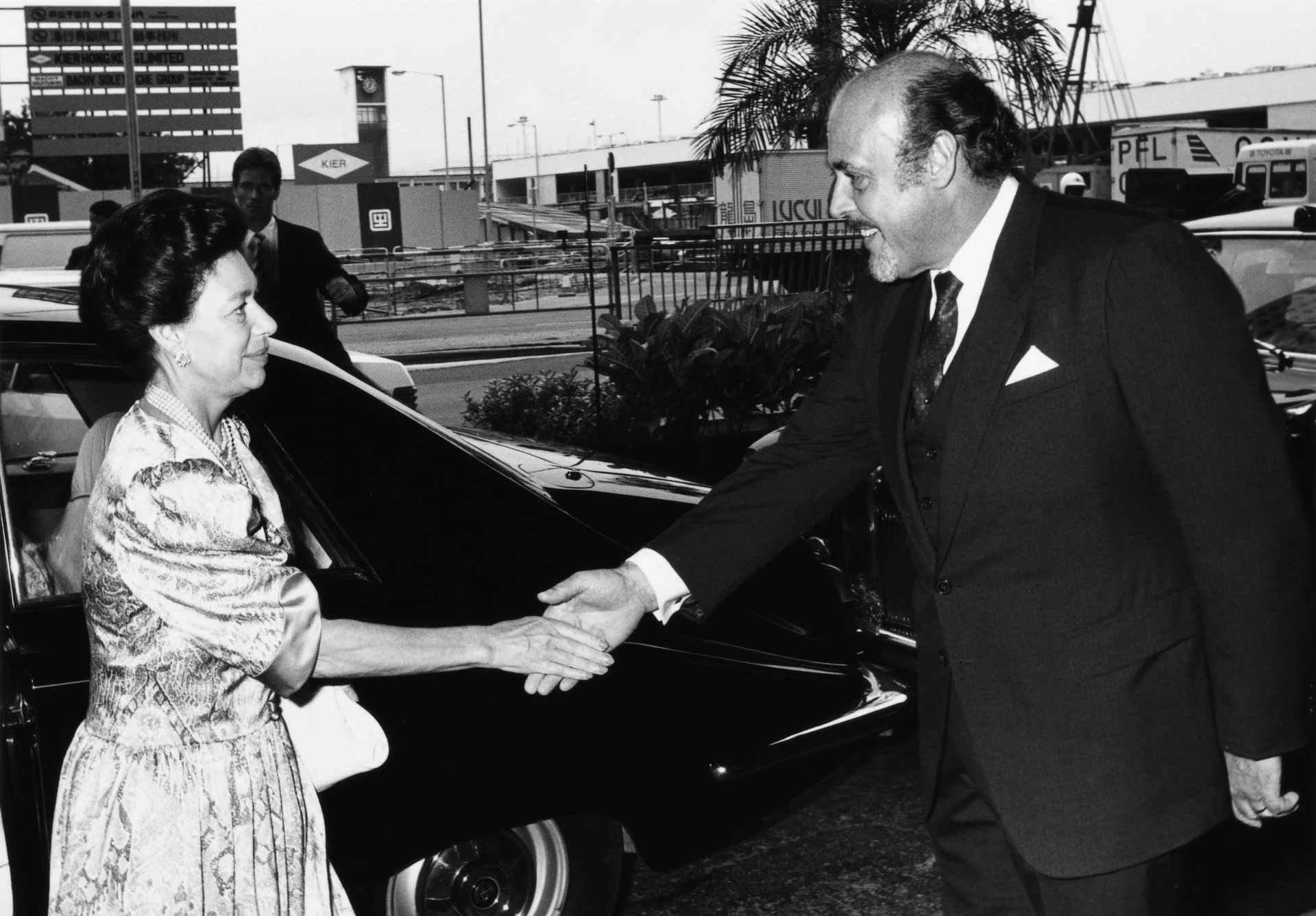 HRH Princess Margaret at Mandarin Oriental, Hong Kong in the 1980s.