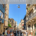 The San Telmo Fair happens every Sunday and is one of the best things to do in Buenos Aires.