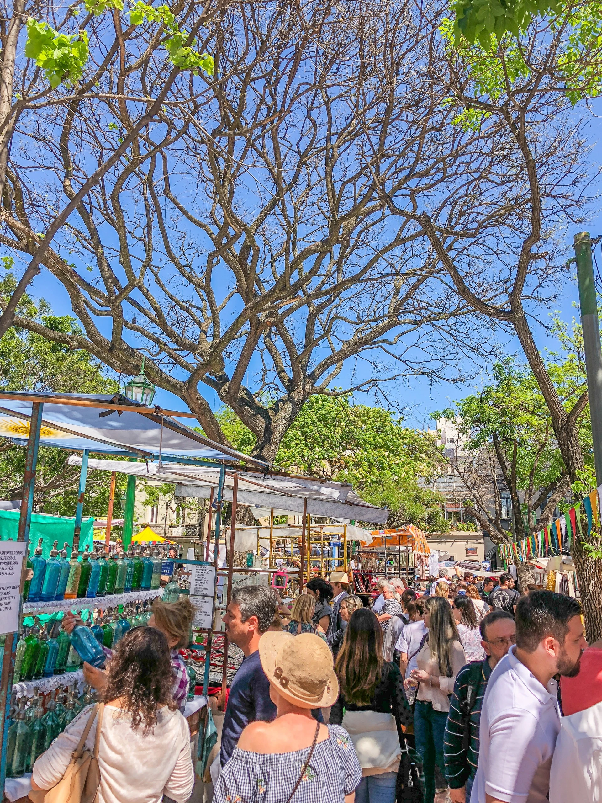 One of the best things to do in Buenos Aires is visit the San Telmo Fair on Sundays.