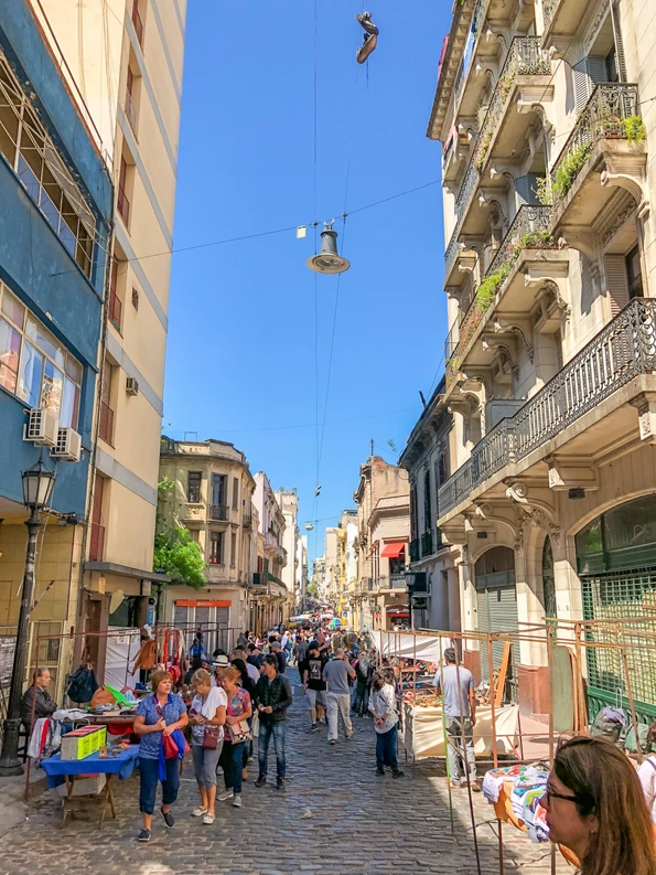 The San Telmo Fair in Buenos Aires is a must if visiting on a Sunday.