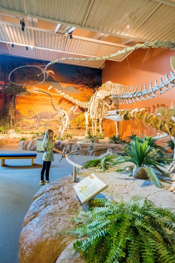 The New Mexico Museum of Natural History and Science is one of the best things to do in Albuquerque with kids.