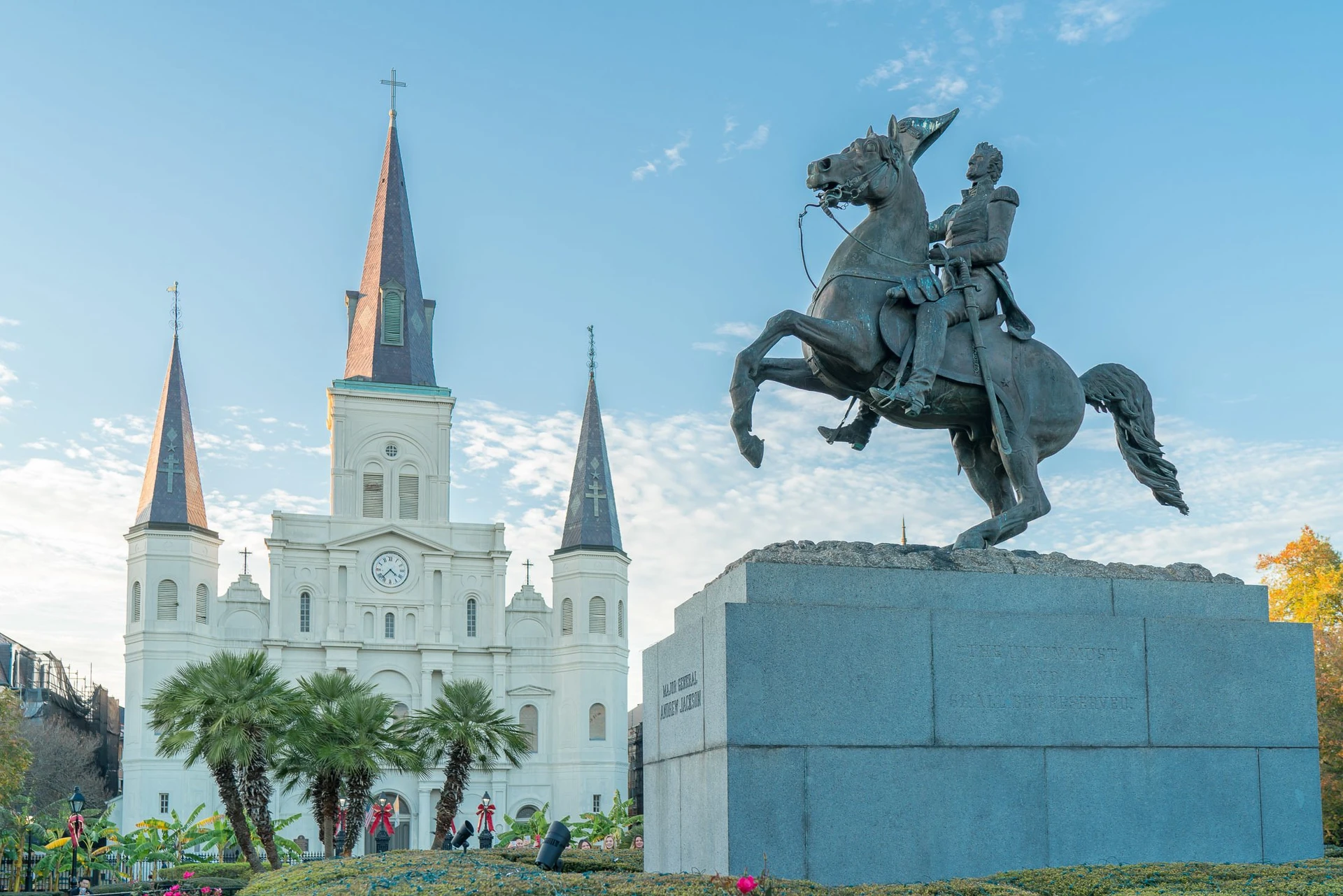 Jackson Square in New Orleans, Louisiana.