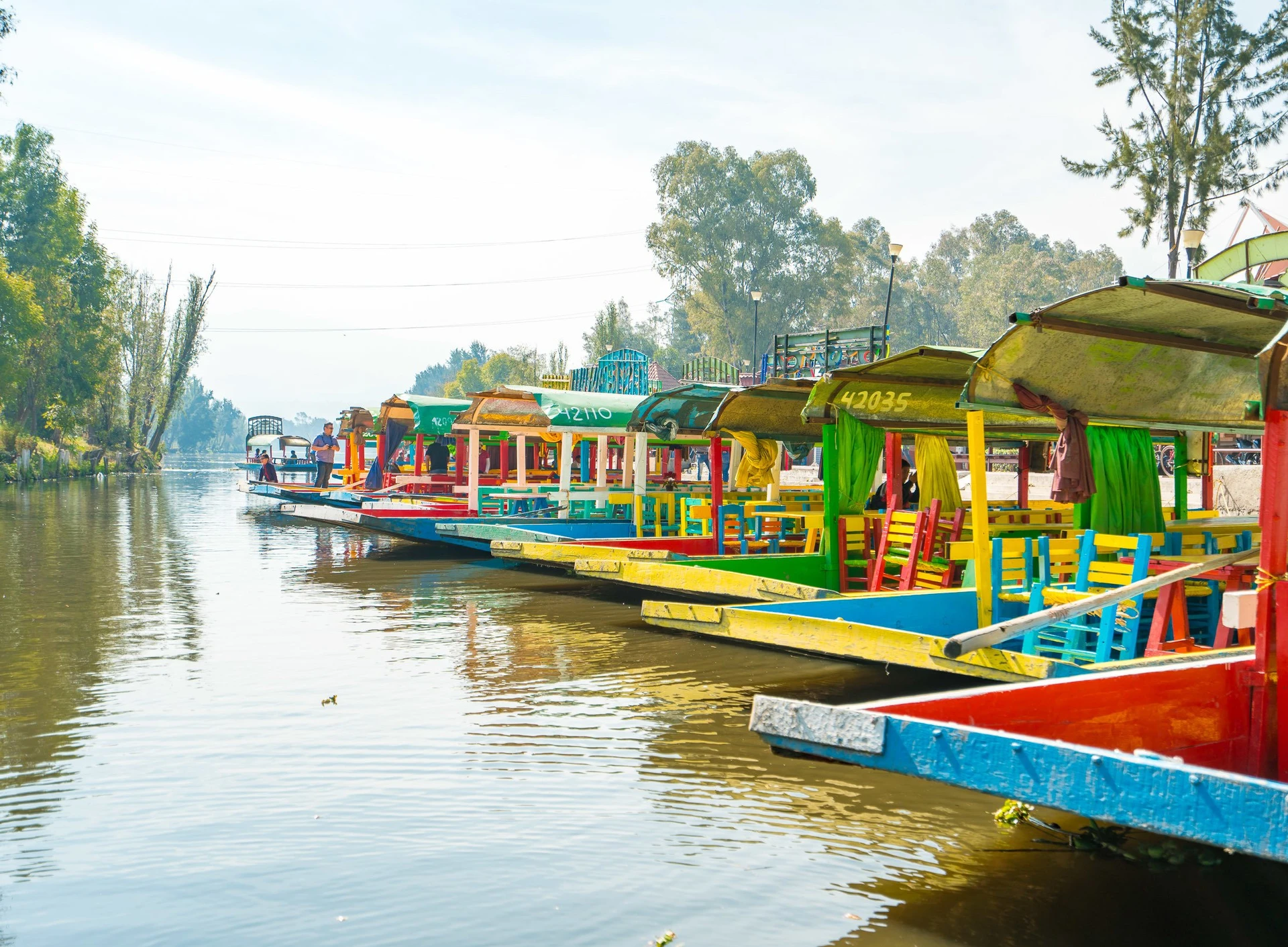 Xochimilco is a remnant of Lake Texcoco and Aztec civilization in Mexico City.