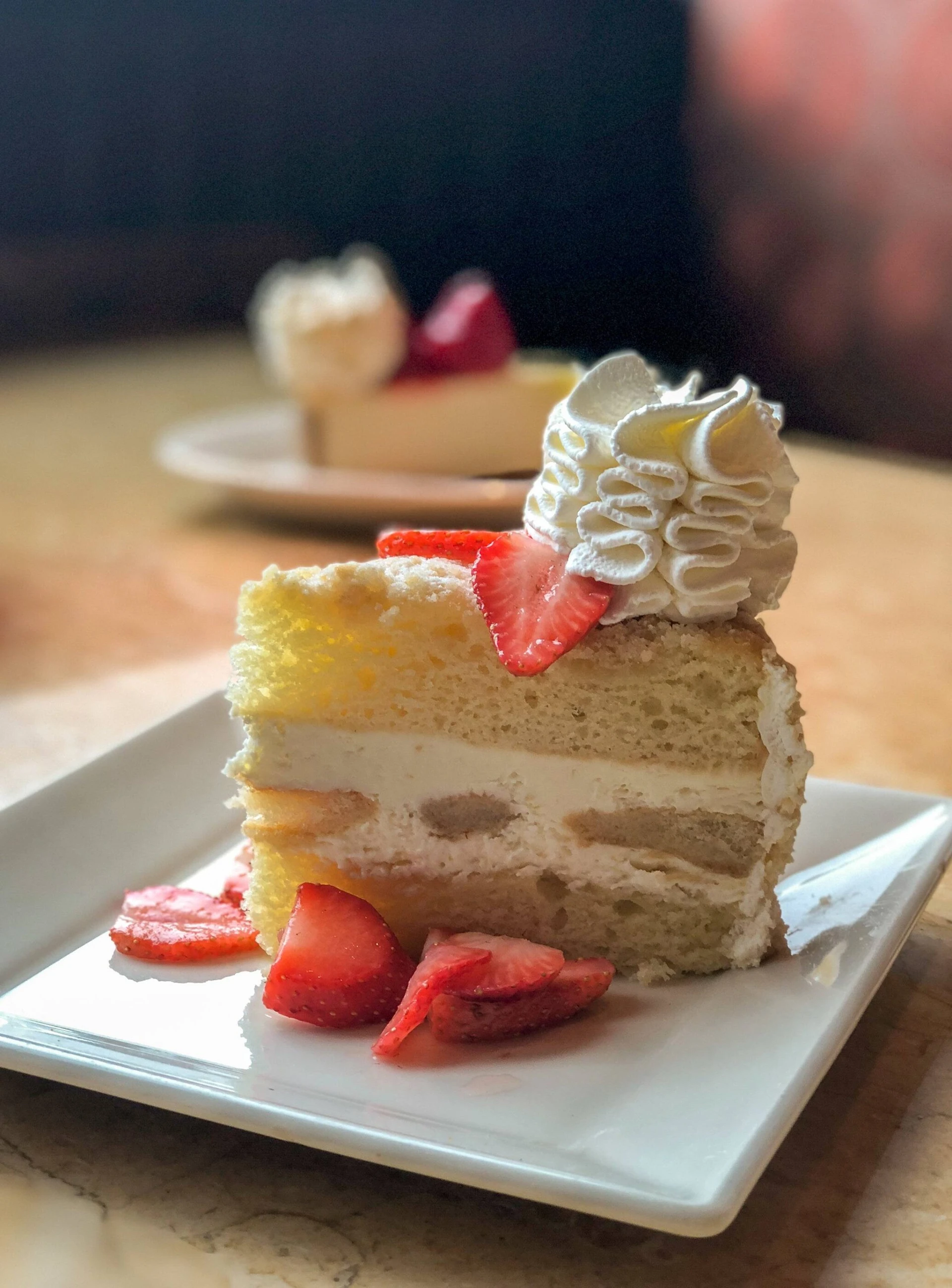 Lemoncello Cream Torte at The Cheesecake Factory