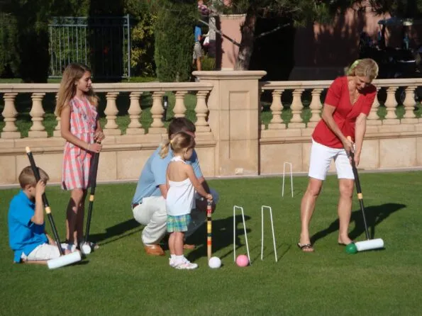 Family activities at Fairmont Grand Del Mar, a luxury hotel in San Diego.