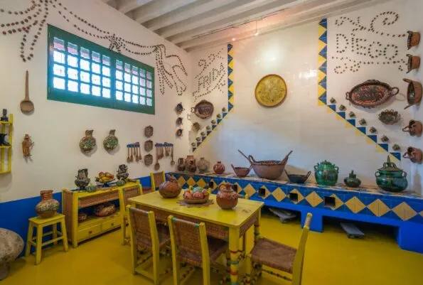 Frida Kahlo's kitchen in her Mexico City home (now museum).
