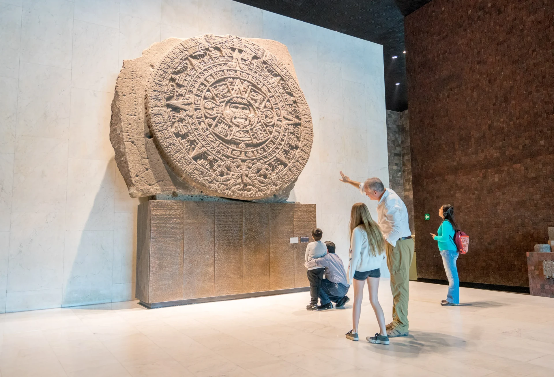 Piedra del Sol at National Museum of Anthropology, Mexico City