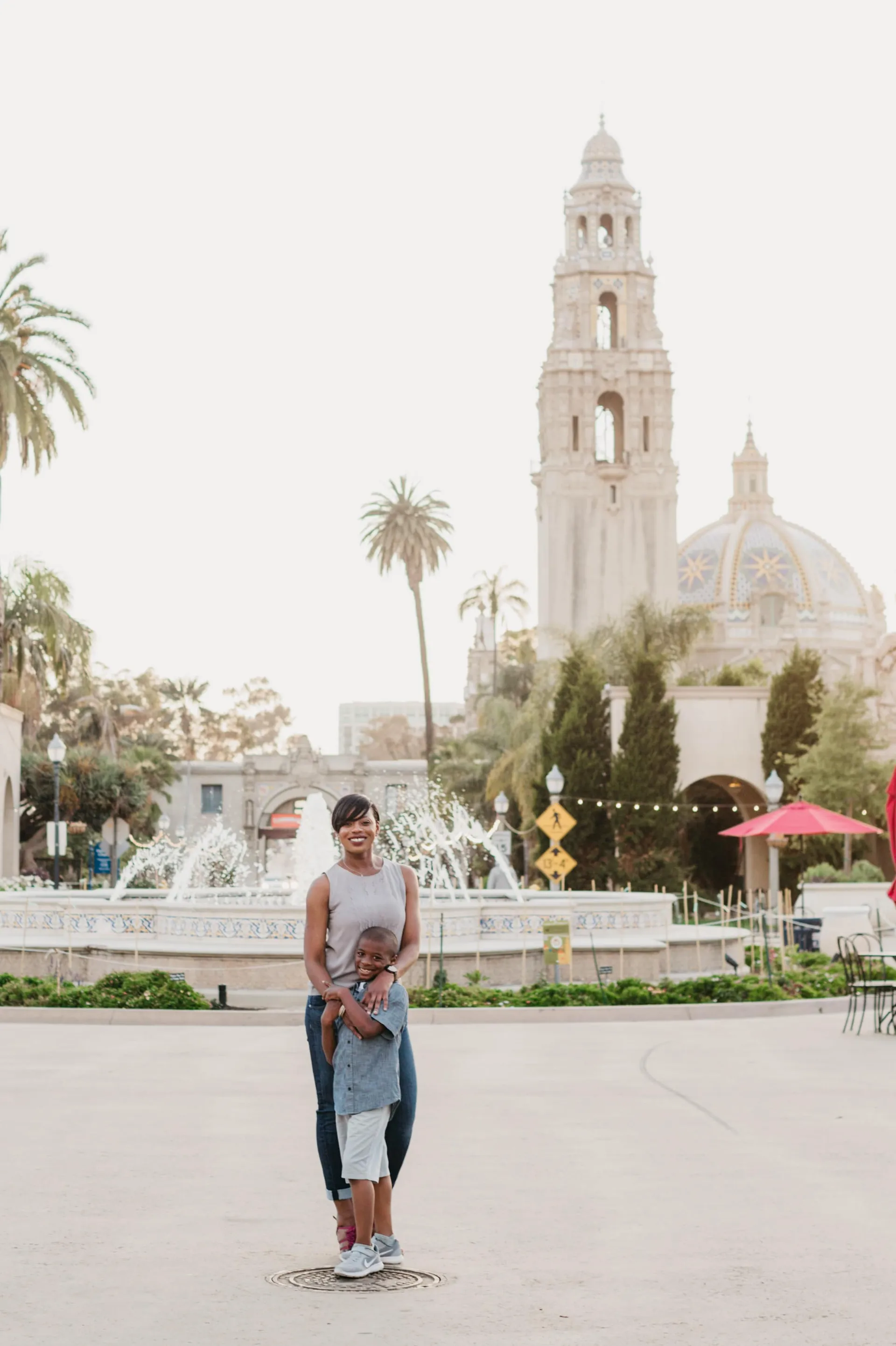 Balboa Park in San Diego is the perfect location for a photo shoot.