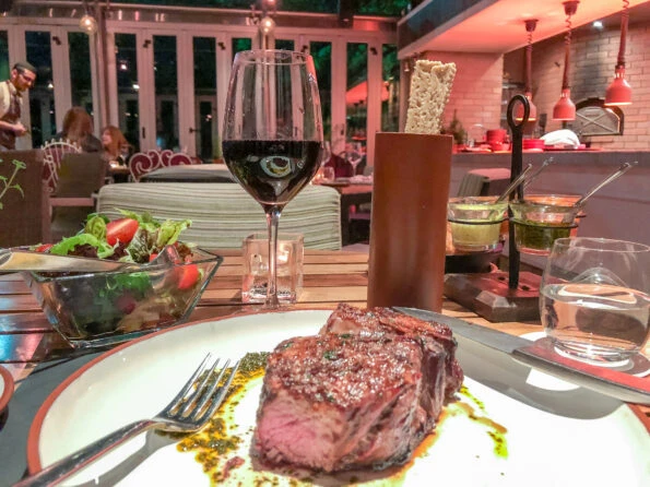 Four Seasons Buenos Aires: Steak at Nuestro Secreto