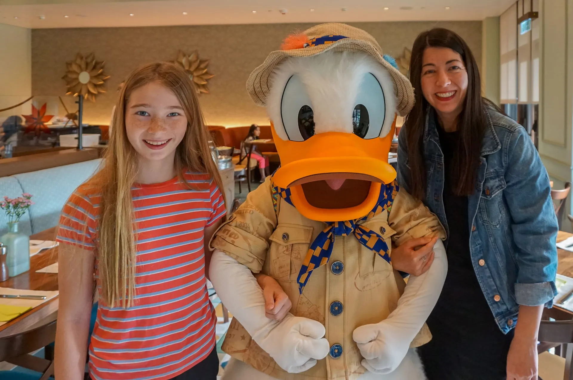 Character breakfast at Disney Explorers Lodge