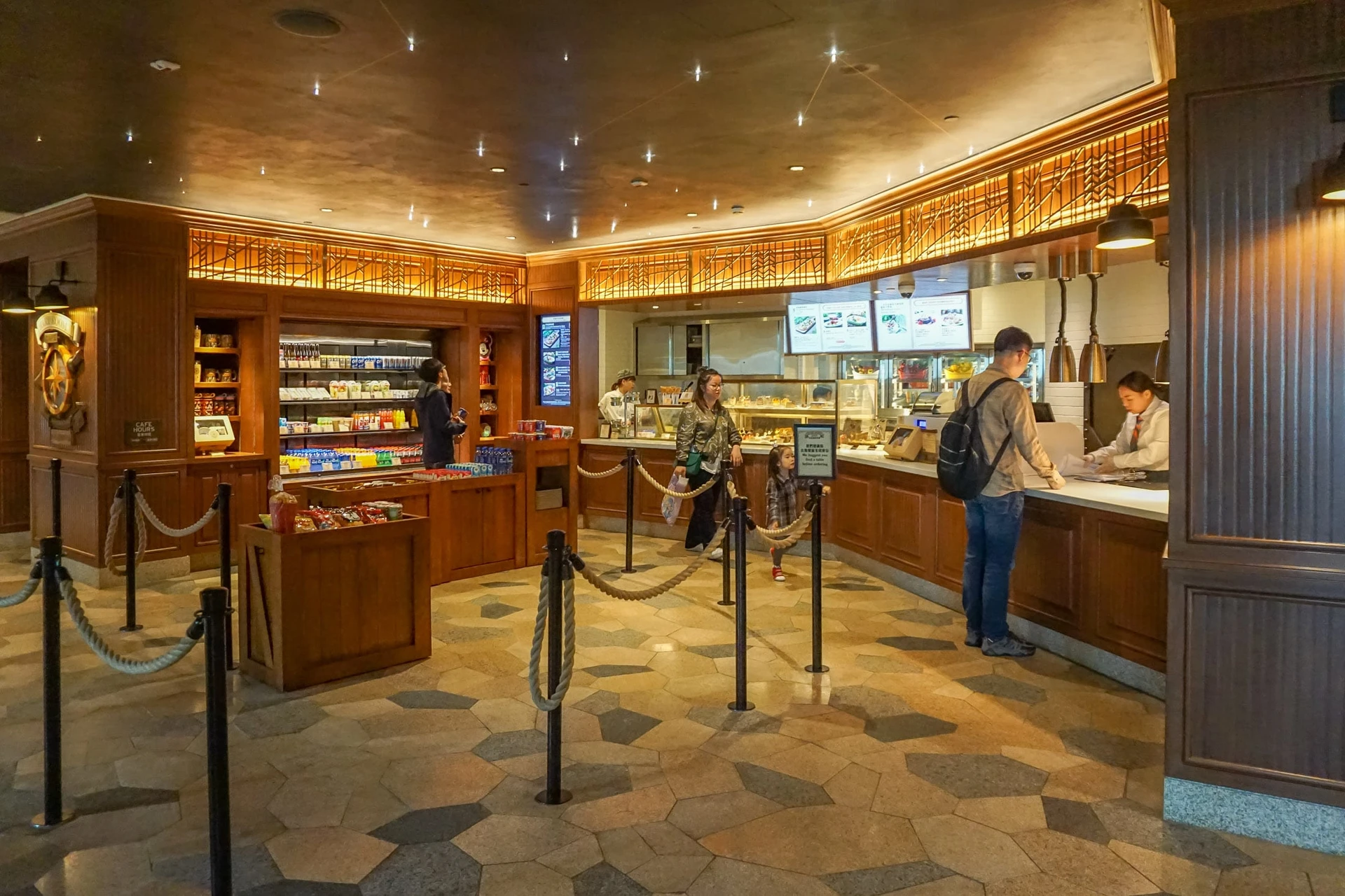 Chart Room Cafe at Disney Explorers Lodge, a Hong Kong Disneyland hotel