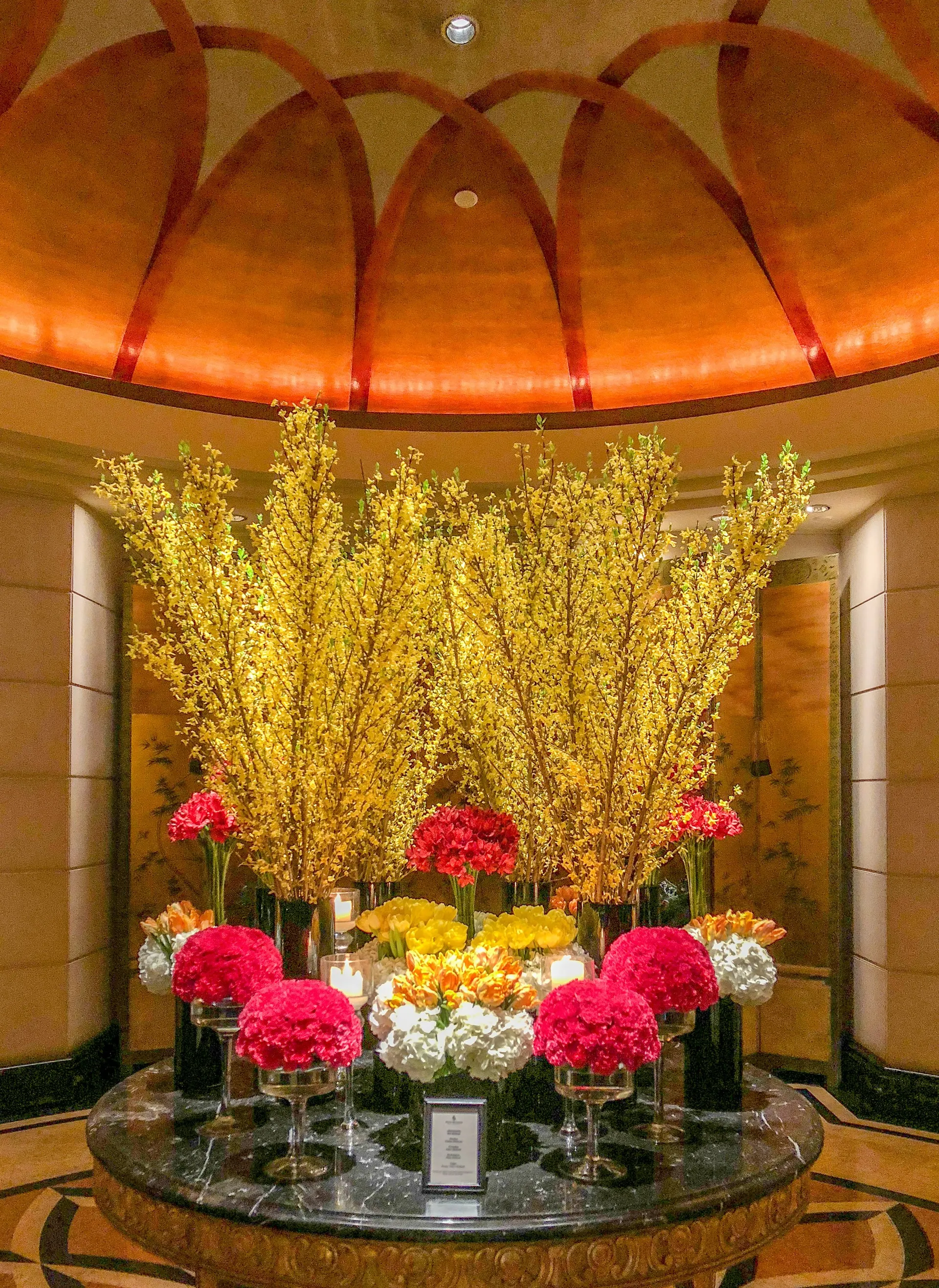 Four Seasons Hotel Singapore flowers