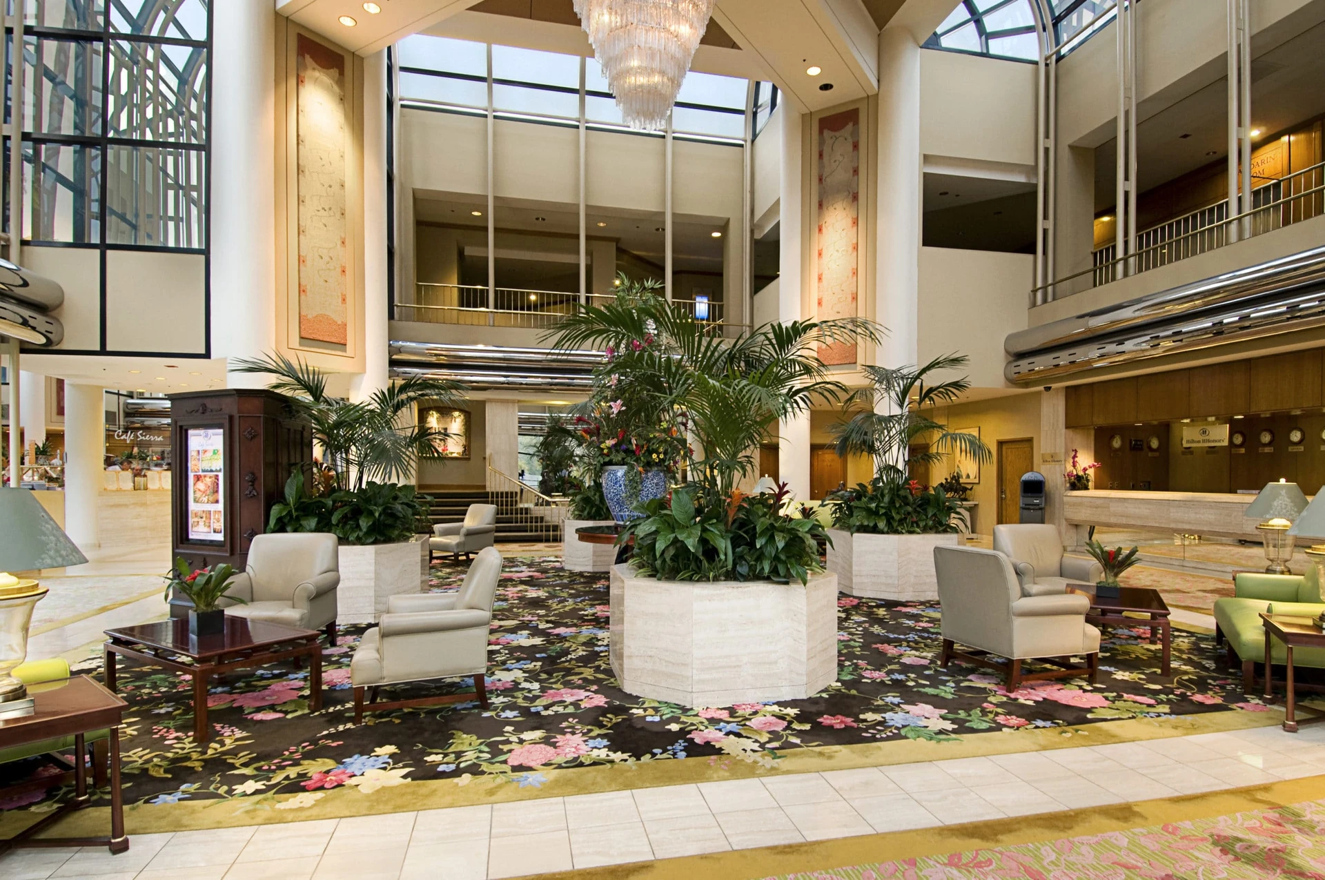 Cafe Sierra, the main restaurant, where breakfast is served.