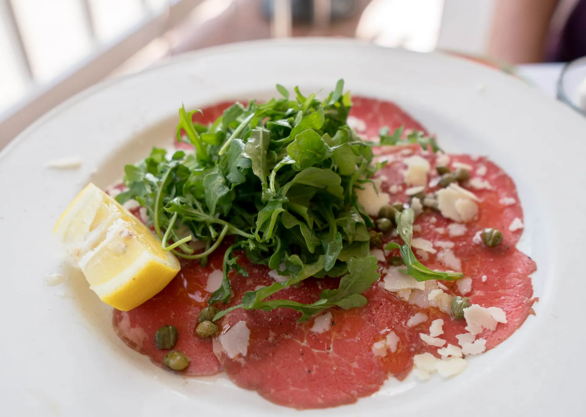 Piatti La Jolla carpaccio