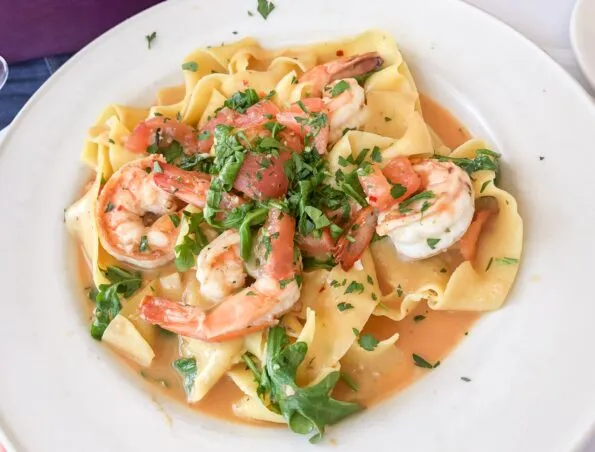 Piatti La Jolla seafood pasta
